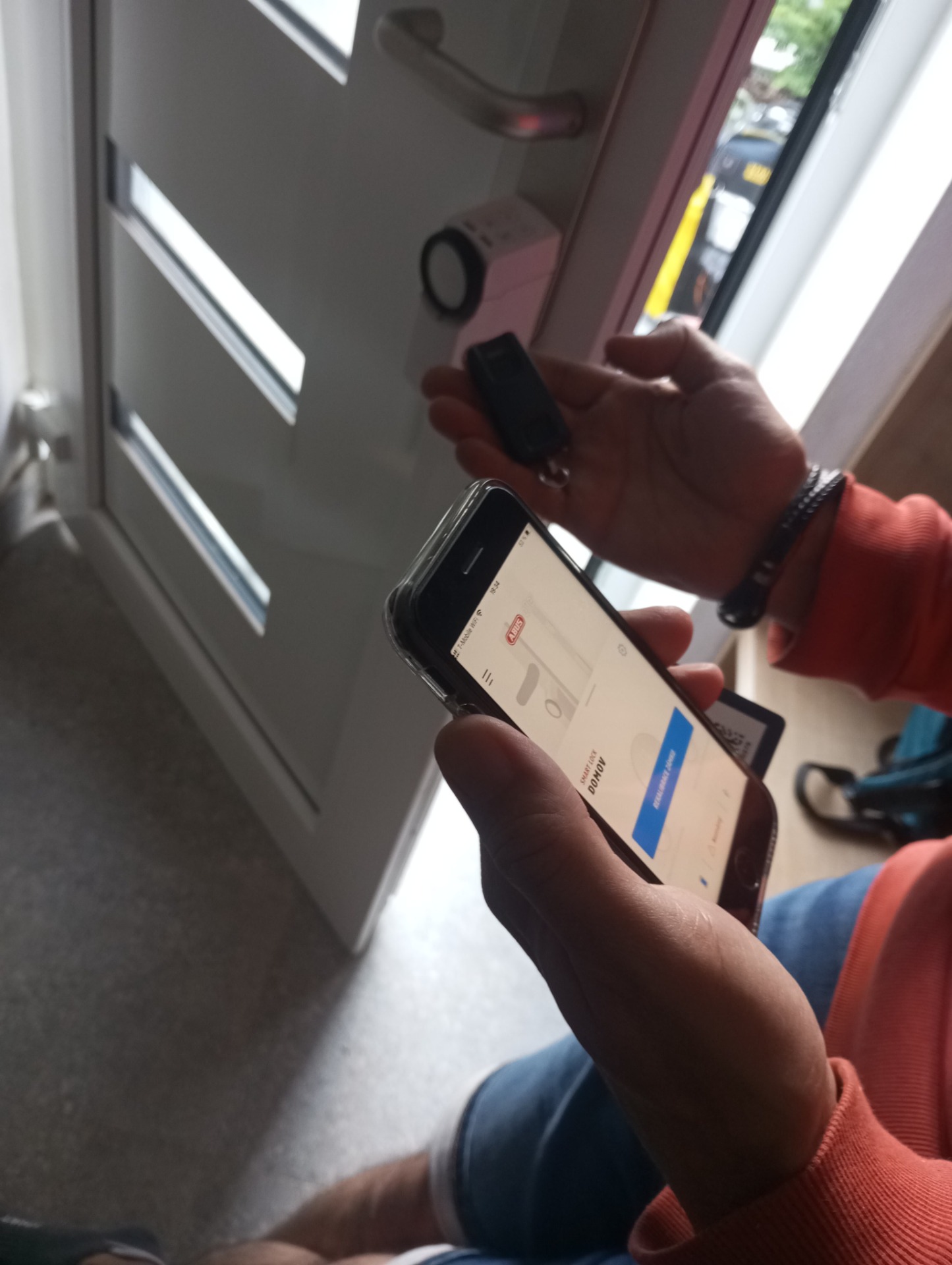 Nastavení Smart locku (Abus)